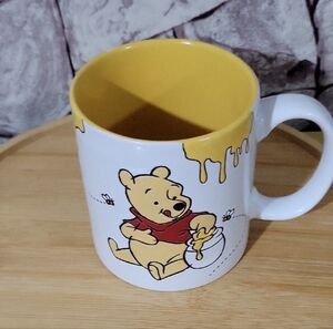Winnie the Pooh Yellow and White Mug